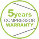 5 year compressor warranty